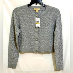 NWT Michael Kors Gray Women's Sweater